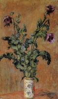 Monet, Claude Oscar - Vase of Poppies